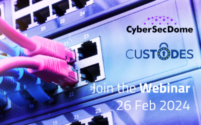 Webinar: “Cybersecurity Matters” by CyberSecDome & Custodes EU projects