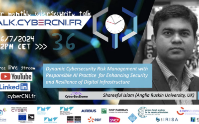 CyberSecDome in “Talk.Cybercni.fr” (2nd session) – Your monthly Cybersecurity Speaker Series