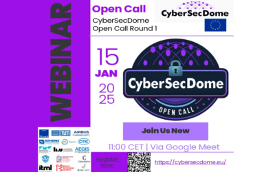 CyberSecDome Open Call 1st Webinar