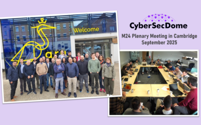 CyberSecDome M24 Plenary Meeting in Cambridge