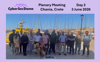 CyberSecDome Plenary Meeting in Chania, Crete